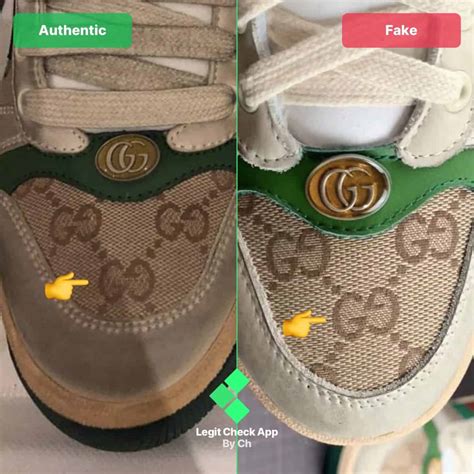 gucci shoes original vs fake|how to check gucci shoes.